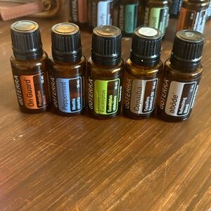 doTERRA Essential Oil 5-Pack — On Guard, Peppermint, Eucalyptus, Copaiba, Abode